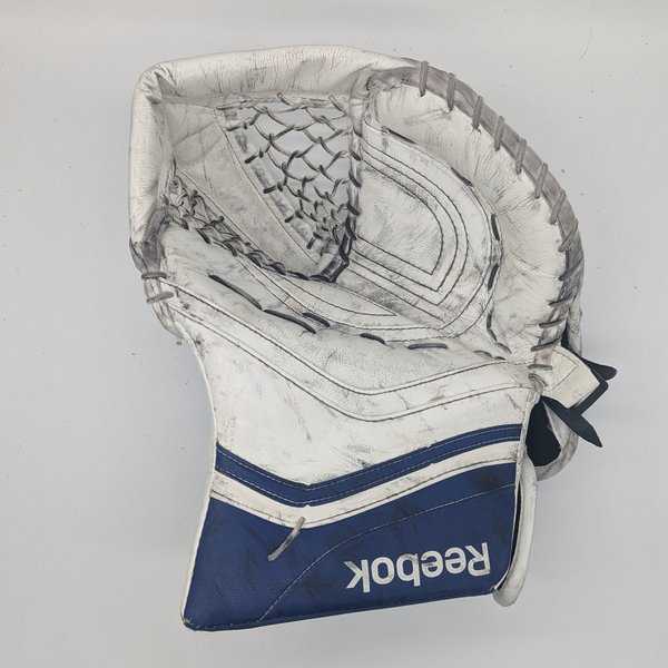 Reebok XLT- Used Pro Stock Goalie Set (White/Blue)