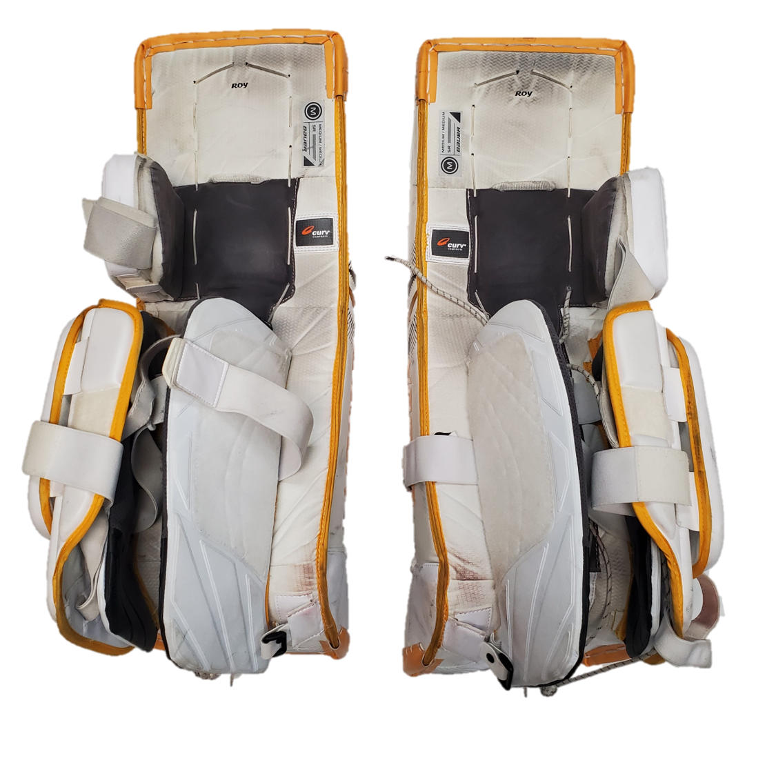 Bauer Supreme 2S Pro (OHL) - M/34" Used Pro Stock Senior Goalie Pads (Full Set)